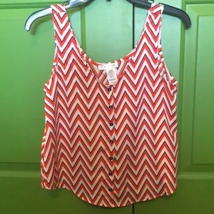 Chevron tank top